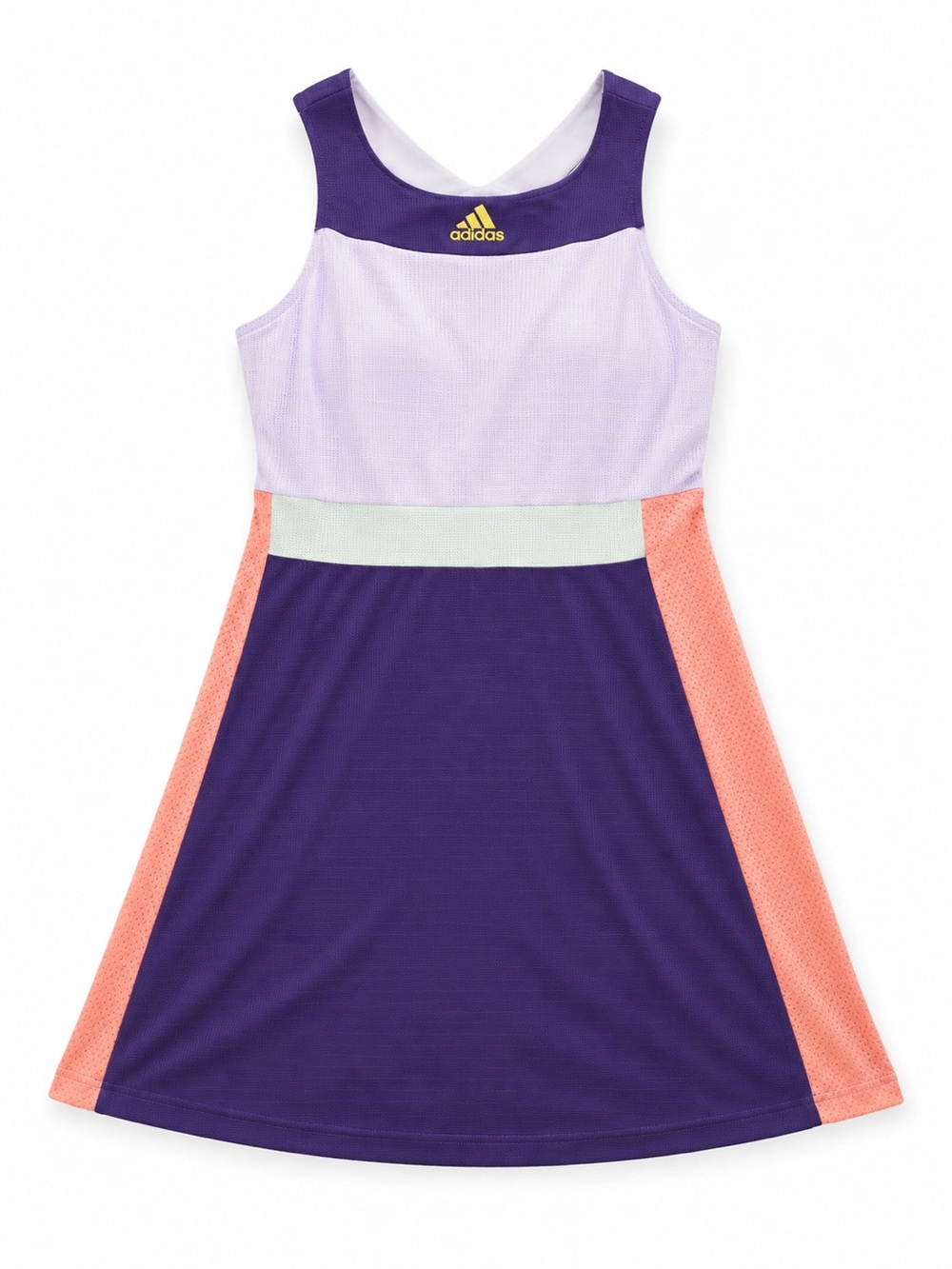Adidas Tennis Dress Colorblock Purple Peach Rybakina Style Medium M